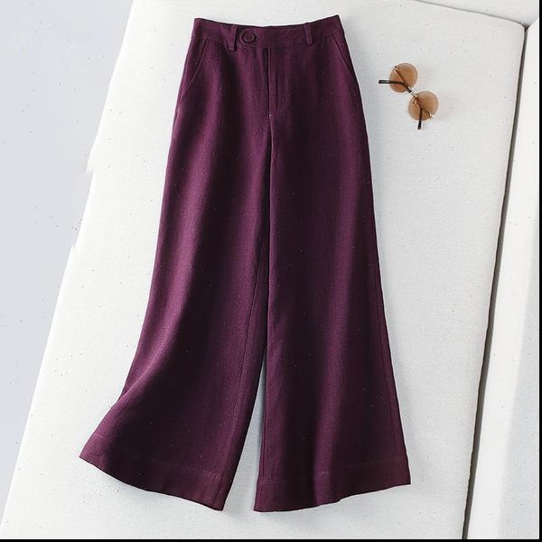 summer elastic waist ankle women capris length cotton loose femme pantalon linen vintage trousers casual wide leg, Black;white
summer elastic waist ankle women capris length cotton loose femme pantalon linen vintage trousers casual wide leg, Black;white