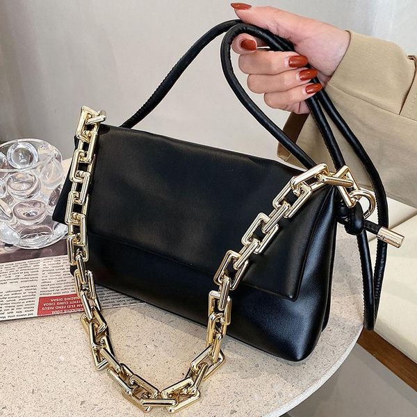 thick chain shoulder bags for women soft leather handbags fashion crossbody bag solid color frame classic clutches 
thick chain shoulder bags for women soft leather handbags fashion crossbody bag solid color frame classic clutches