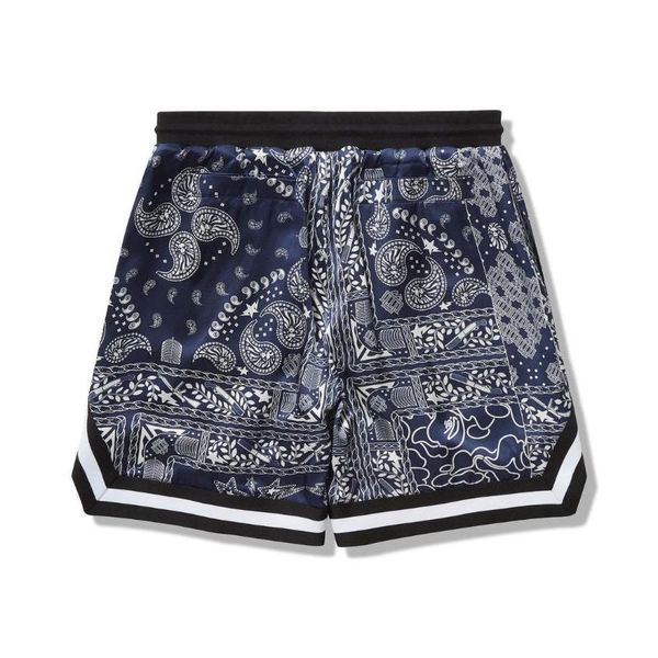 men's shorts 2021 summer casual pants loose retro street floral teenager five, White;black
men's shorts 2021 summer casual pants loose retro street floral teenager five, White;black
