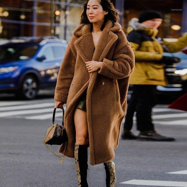 women's fur & faux shzq ladies coat teddy bear real wool jacket oversize merino outwear, Black
women's fur & faux shzq ladies coat teddy bear real wool jacket oversize merino outwear, Black