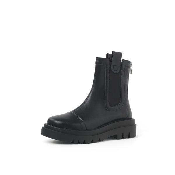 womens round toe ankle matte white brown black platform chelsea boots zipper comfortable fashion big size for autumn
womens round toe ankle matte white brown black platform chelsea boots zipper comfortable fashion big size for autumn