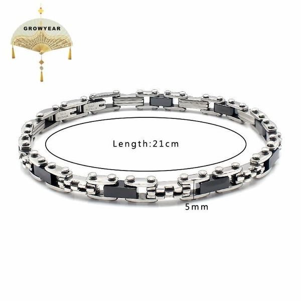 link, chain men's bracelet simple metallic stainless steel silver plus black fine women's gift cool 2021 mechanical sports
link, chain men's bracelet simple metallic stainless steel silver plus black fine women's gift cool 2021 mechanical sports