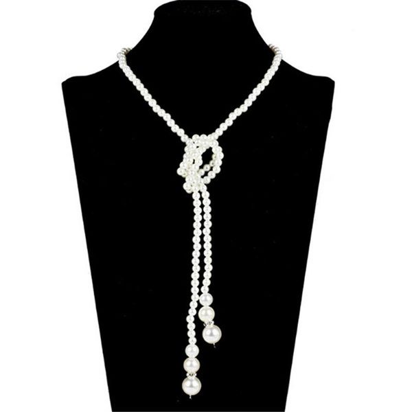chains classical pearl multi-layer knitted sweater chain fashion long necklace noble female jewelry imitation metal, Silver
chains classical pearl multi-layer knitted sweater chain fashion long necklace noble female jewelry imitation metal, Silver