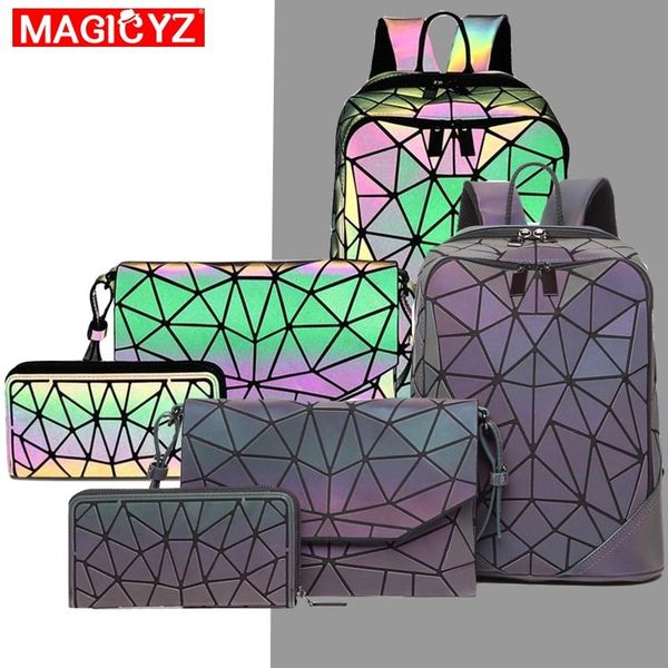 outdoor bags luminous backpack women splicing plaid set daily backpacks for teenage girl school mochila holographic clutch
outdoor bags luminous backpack women splicing plaid set daily backpacks for teenage girl school mochila holographic clutch
