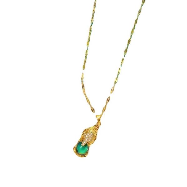pendant necklaces women's discoloration titanium steel necklace pixiu female thermochromic clavicle chain accessories, Silver
pendant necklaces women's discoloration titanium steel necklace pixiu female thermochromic clavicle chain accessories, Silver