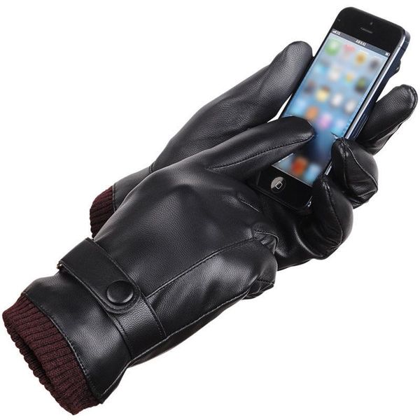 cycling gloves man leather simulation washed plus velvet thickened warmth riding equipment#40, Black
cycling gloves man leather simulation washed plus velvet thickened warmth riding equipment#40, Black