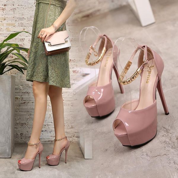 fashion women shoes stilettos high heels 13.5cm buckle strap platform female party pumps peep toe rivets ladies dress, Black
fashion women shoes stilettos high heels 13.5cm buckle strap platform female party pumps peep toe rivets ladies dress, Black