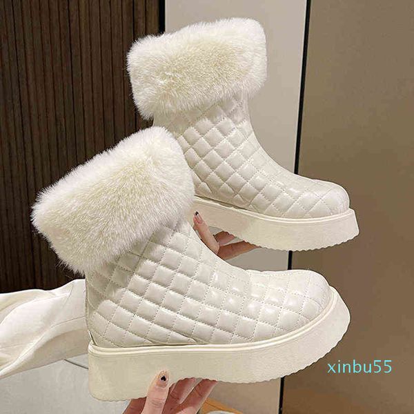 boots women winter ankle short snow female round toe platform shoes zippers furry ladies fur modern, Black
boots women winter ankle short snow female round toe platform shoes zippers furry ladies fur modern, Black