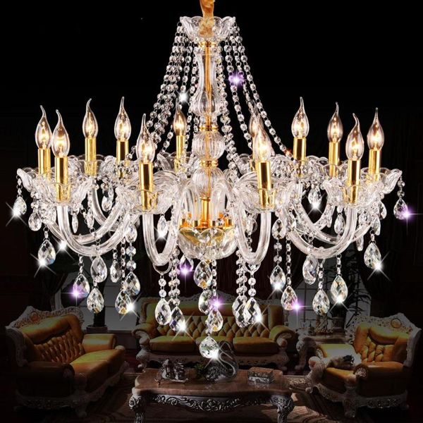 pendant lamps luxury el villa living roon bedroom dining kids room lights cloakroom european-style candle crystal chandelier
pendant lamps luxury el villa living roon bedroom dining kids room lights cloakroom european-style candle crystal chandelier