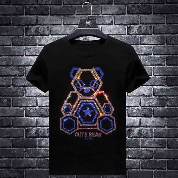plus size 7xl cute bear s t shirts men brand short sleeve fashion man streetwear o neck slim modal cotton tshirts 210716, White;black
plus size 7xl cute bear s t shirts men brand short sleeve fashion man streetwear o neck slim modal cotton tshirts 210716, White;black
