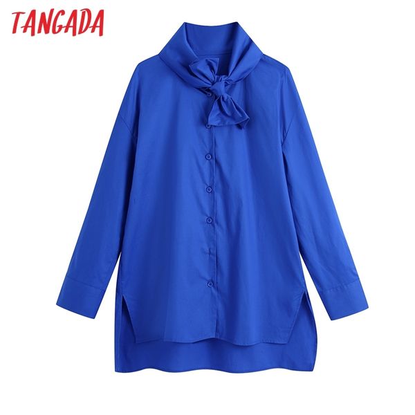 women fashion blue loose asymmetric shirt bow vintage long sleeve female shirts blusas chic be392 210416, White
women fashion blue loose asymmetric shirt bow vintage long sleeve female shirts blusas chic be392 210416, White