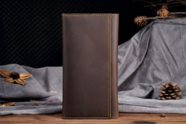 wallets men's long wallet first layer cowhide clutch business leather bag, Red;black
wallets men's long wallet first layer cowhide clutch business leather bag, Red;black