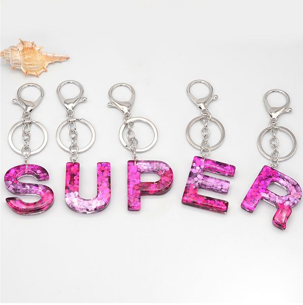 2022 fashion english letter keychain resin glitter sequins glitter powders key chain handbag charms for woman gift, Slivery;golden
2022 fashion english letter keychain resin glitter sequins glitter powders key chain handbag charms for woman gift, Slivery;golden