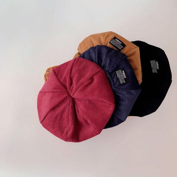 caps & hats 2021 college style corduroy children beret autumn and winter british retro cloud hat octagonal 52-54cm, Yellow
caps & hats 2021 college style corduroy children beret autumn and winter british retro cloud hat octagonal 52-54cm, Yellow