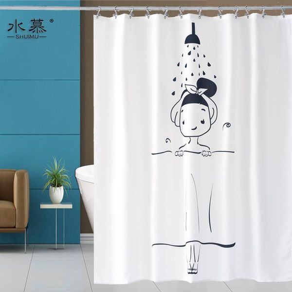 waterproof cartoon shower curtain door fabric separate bathroom anti-mildew tende accessories di50yl curtains
waterproof cartoon shower curtain door fabric separate bathroom anti-mildew tende accessories di50yl curtains