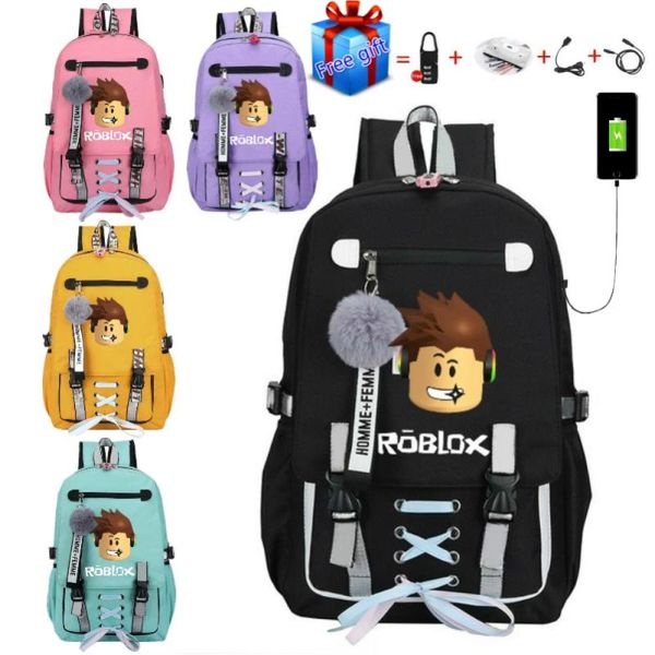 game backpack men and women middle school students schoolbag anti-theft travel with usb charging bags
game backpack men and women middle school students schoolbag anti-theft travel with usb charging bags