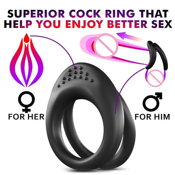 cockrings silicone dual penisring,stretchy longer harder stronger erection cockring enhancing sextoy for man or couples play
cockrings silicone dual penisring,stretchy longer harder stronger erection cockring enhancing sextoy for man or couples play