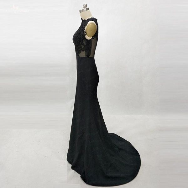 party dresses lzf025 evening long fashion spring dress women casual elegant black lace, White;black
party dresses lzf025 evening long fashion spring dress women casual elegant black lace, White;black