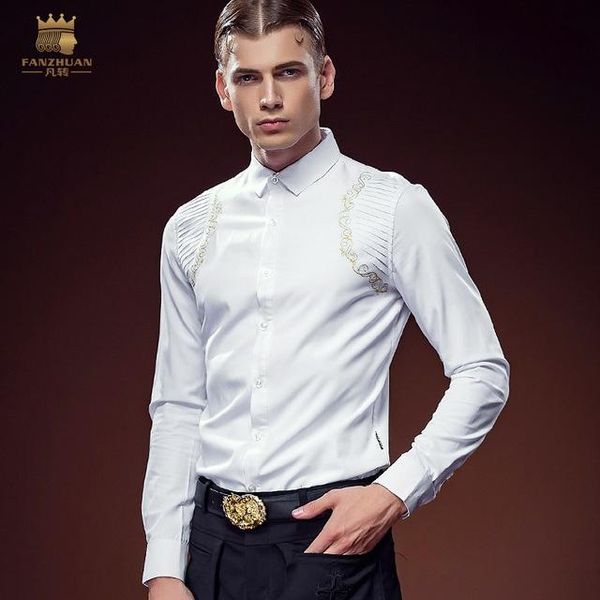 featured brands clothing designer menswear 2021 fall embroidered white long sleeve shirt men 612151 men's casual shirts, White;black
featured brands clothing designer menswear 2021 fall embroidered white long sleeve shirt men 612151 men's casual shirts, White;black