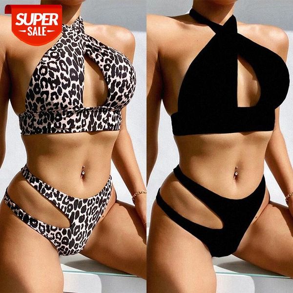 bathing suits european female split swimsuit leopard print hollow bandage bikini b209w #hy2c, White;black
bathing suits european female split swimsuit leopard print hollow bandage bikini b209w #hy2c, White;black