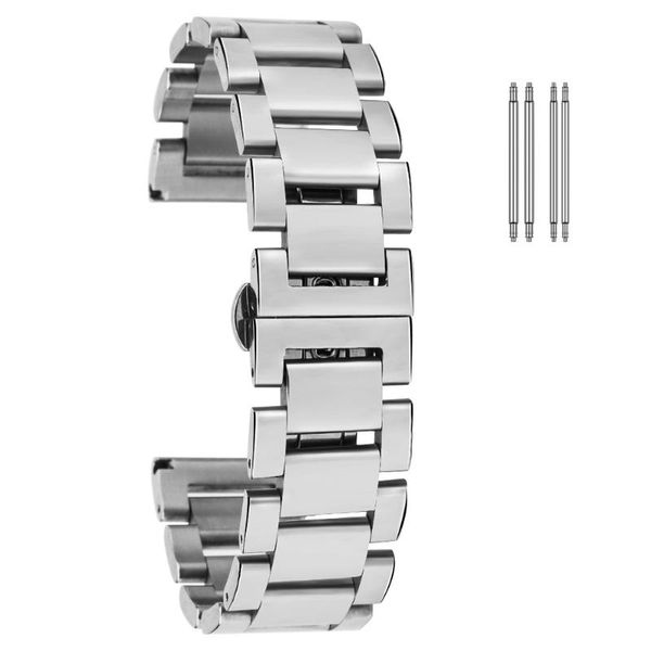 watch bands 18mm 20mm 22mm stainless steel band strap silver color metal gap wrist bracelet with spring bars replacement for men women, Black;brown
watch bands 18mm 20mm 22mm stainless steel band strap silver color metal gap wrist bracelet with spring bars replacement for men women, Black;brown