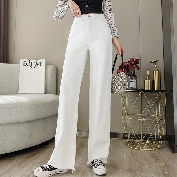 women's jeans white summer pretty girl temperament cotton trousers breathable and comfortable tassel korean trend 2021 denim pants, Blue
women's jeans white summer pretty girl temperament cotton trousers breathable and comfortable tassel korean trend 2021 denim pants, Blue