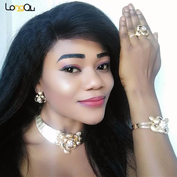 earrings & necklace right saudi gold color woman wedding jewelry set brand nigerian accessories statement bridal, Silver
earrings & necklace right saudi gold color woman wedding jewelry set brand nigerian accessories statement bridal, Silver