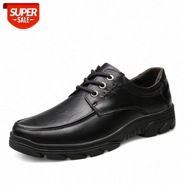 men's outdoor leather shoes thick-soled black business wear-resistant spot dress low-round-toe rubber sneakers #gw2i
men's outdoor leather shoes thick-soled black business wear-resistant spot dress low-round-toe rubber sneakers #gw2i