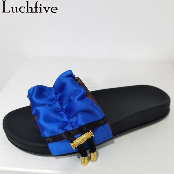 slippers wrinkle flat platform women shoes slip on elastic peep toe mules casual beach for summer 2021, Black
slippers wrinkle flat platform women shoes slip on elastic peep toe mules casual beach for summer 2021, Black