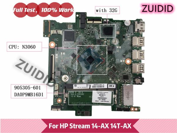 motherboards daop9mb16d1 for stream 14-ax 14t-ax lapmotherboard 905305-601 905305-501 905305-001 with n3060 cpu 32g 100% fully test
motherboards daop9mb16d1 for stream 14-ax 14t-ax lapmotherboard 905305-601 905305-501 905305-001 with n3060 cpu 32g 100% fully test