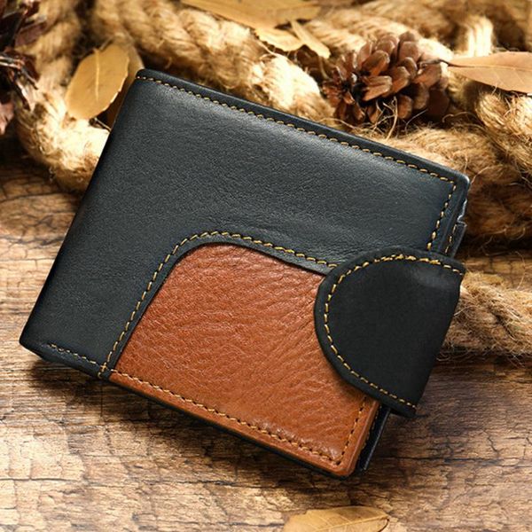 wallets luufan rfid men's genuine leather wallet short vintage fashion bifold slim for men purse card holder male, Red;black
wallets luufan rfid men's genuine leather wallet short vintage fashion bifold slim for men purse card holder male, Red;black