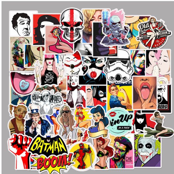50 pcs personalized waterproof pvc graffiti waterproof skateboard travel suitcase phone lapluggage stickers cute kids girl
50 pcs personalized waterproof pvc graffiti waterproof skateboard travel suitcase phone lapluggage stickers cute kids girl
