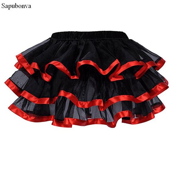 sapubonva tulle skirts womens tutu skirt faldas saias femininas pleated midi costume corset skirts ladies plus size red, Black
sapubonva tulle skirts womens tutu skirt faldas saias femininas pleated midi costume corset skirts ladies plus size red, Black