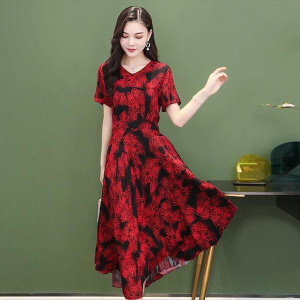vintage slim elegant sundress womens dresses print short sleeve casual v neck summer plus size 6xl loose, Black;gray
vintage slim elegant sundress womens dresses print short sleeve casual v neck summer plus size 6xl loose, Black;gray
