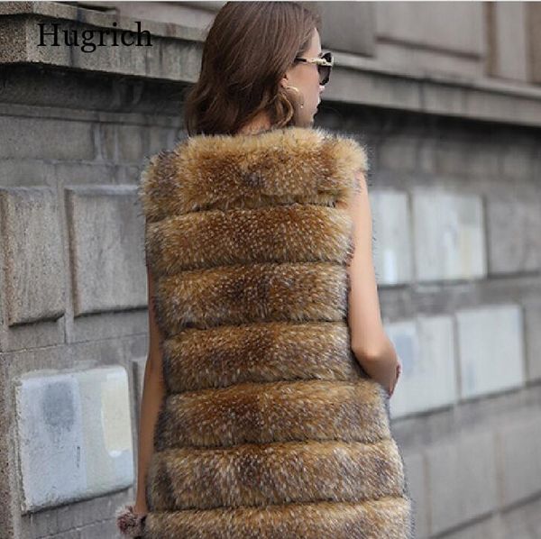 women's fur & faux female long spliced vest coat autumn women warm large size 3xl loose elegent overcoat, Black
women's fur & faux female long spliced vest coat autumn women warm large size 3xl loose elegent overcoat, Black