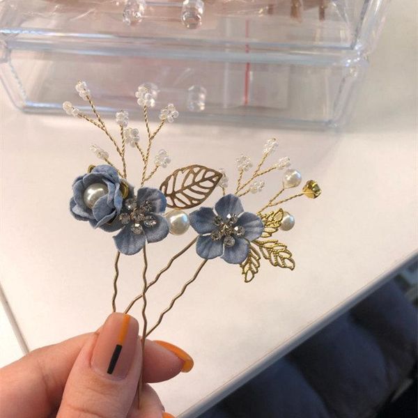 hair clips & barrettes forseven blue flower handmade crystal pearl combs hairpins sticks women bride noiva wedding jewelry headpieces, Golden;silver
hair clips & barrettes forseven blue flower handmade crystal pearl combs hairpins sticks women bride noiva wedding jewelry headpieces, Golden;silver