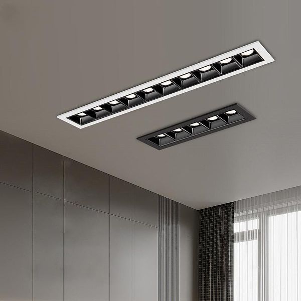 downlights 5w 10w 15w led downlight recessed long strip grille light indoor hoem el bedroom living room kitchen corridor
downlights 5w 10w 15w led downlight recessed long strip grille light indoor hoem el bedroom living room kitchen corridor
