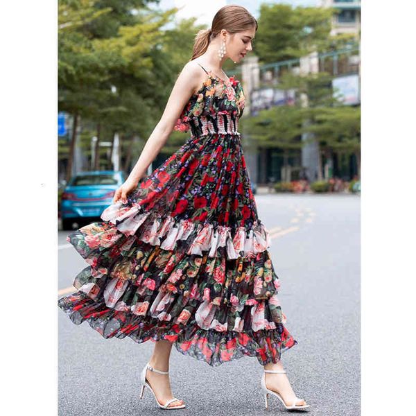 dress seqinyy long 2021 summer fashion design strapless high street cascading ruffles printed flowers ed in chiffon women, Black;gray
dress seqinyy long 2021 summer fashion design strapless high street cascading ruffles printed flowers ed in chiffon women, Black;gray