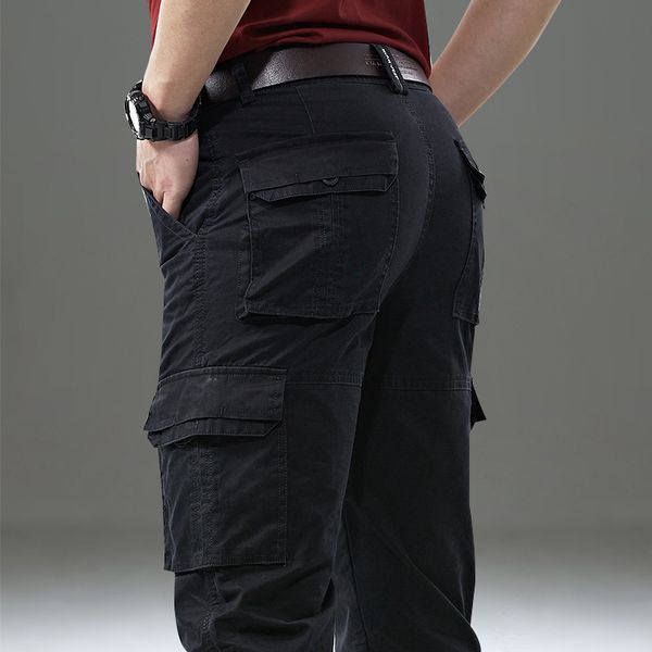 mens spring cotton multi-pocket overalls denim pants male autumn overalls army baggy cargo pants military casual long trousers, Black
mens spring cotton multi-pocket overalls denim pants male autumn overalls army baggy cargo pants military casual long trousers, Black