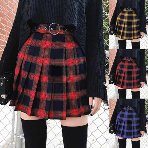 plaid y2k fashion pleated womens skirt casual lattice printing faldas splicing harajuku a line mini skirts yy, Black
plaid y2k fashion pleated womens skirt casual lattice printing faldas splicing harajuku a line mini skirts yy, Black