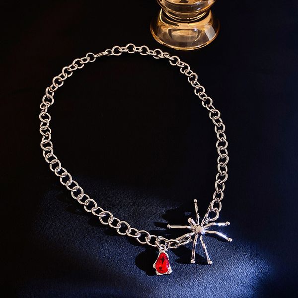 fashion design sense red crystal pendant hip hop exaggerated personality necklace temperament net red small animal pendant female, Black
fashion design sense red crystal pendant hip hop exaggerated personality necklace temperament net red small animal pendant female, Black