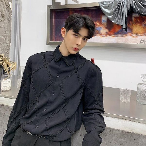 men's casual shirts men white black long sleeve shirt male vintage fashion business lace dress harajuku streetwear
men's casual shirts men white black long sleeve shirt male vintage fashion business lace dress harajuku streetwear