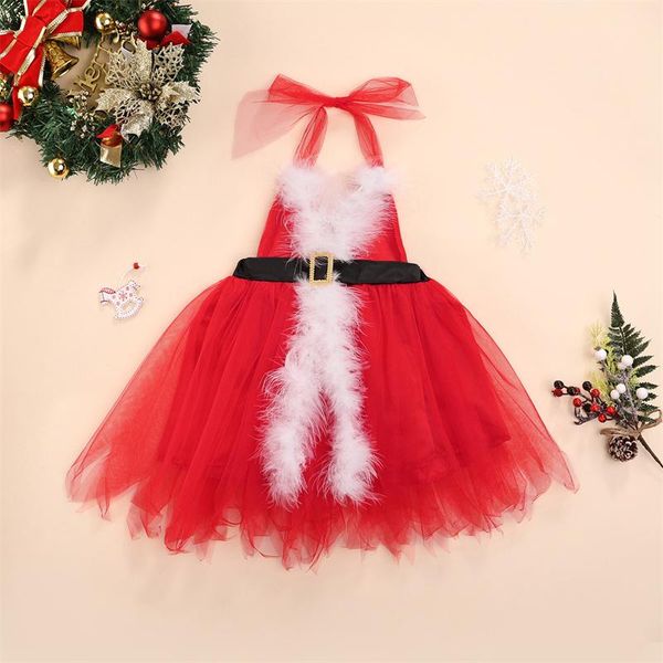 girl's dresses baby girl christmas dress fashion sleeveless hanging neck plush mesh patchwork high waist loose for 1-4 years red, Red;yellow
girl's dresses baby girl christmas dress fashion sleeveless hanging neck plush mesh patchwork high waist loose for 1-4 years red, Red;yellow