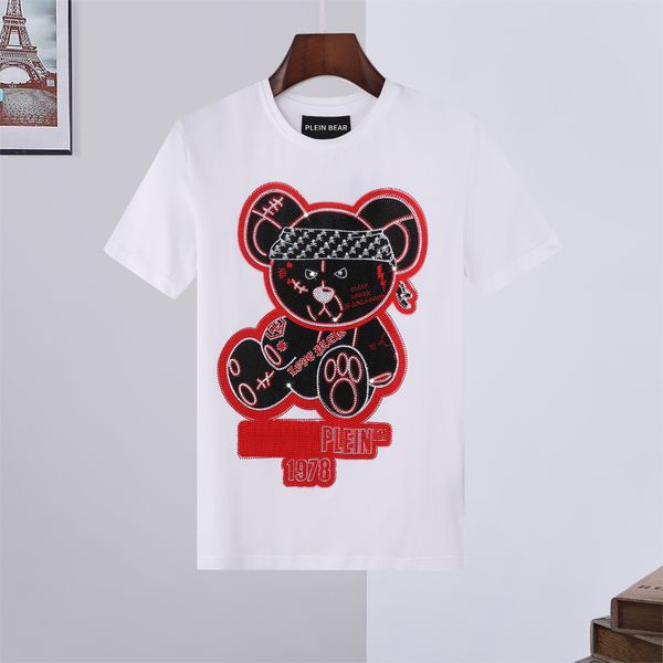 plein bear t shirt mens designer tshirts rhinestone skull men t-shirts classical hip hop streetwear tshirt casual tees pb 16100, White;black
plein bear t shirt mens designer tshirts rhinestone skull men t-shirts classical hip hop streetwear tshirt casual tees pb 16100, White;black