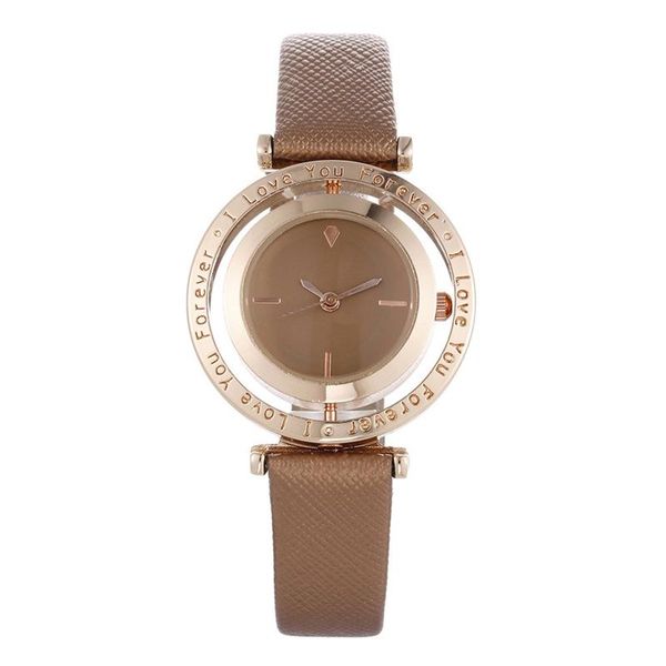 wristwatches luxury ladies watch rose gold leather color dial bracelet female clock, Slivery;brown
wristwatches luxury ladies watch rose gold leather color dial bracelet female clock, Slivery;brown