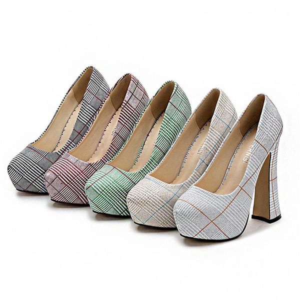dress shoes 2022 pink high heels for women's with line grid designer platform fashion large size 35-46, Black
dress shoes 2022 pink high heels for women's with line grid designer platform fashion large size 35-46, Black