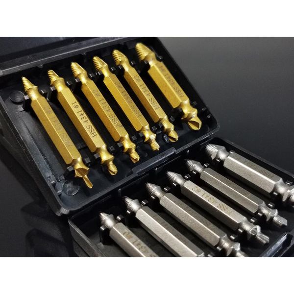hand tools 4/5/6pcs set damaged screw extractor drill bit stripped broken bolt remover demolition kit
hand tools 4/5/6pcs set damaged screw extractor drill bit stripped broken bolt remover demolition kit