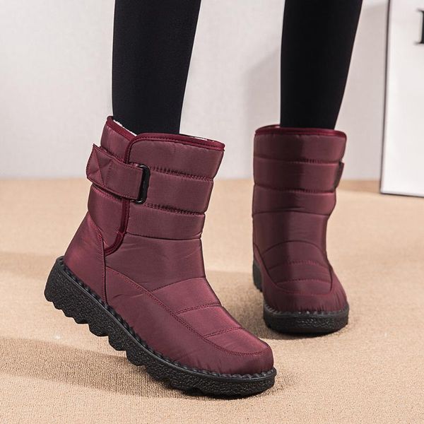 boots women 2021 winter with platform shoes snow botas de mujer waterproof low heels ankle female, Black
boots women 2021 winter with platform shoes snow botas de mujer waterproof low heels ankle female, Black