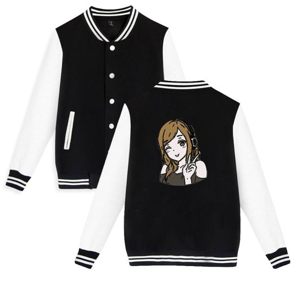 men's hoodies & sweatshirts pokimane print autumn winter holiday preppy youthful vitality clothes novelty chic kawaii style baseball, Black
men's hoodies & sweatshirts pokimane print autumn winter holiday preppy youthful vitality clothes novelty chic kawaii style baseball, Black