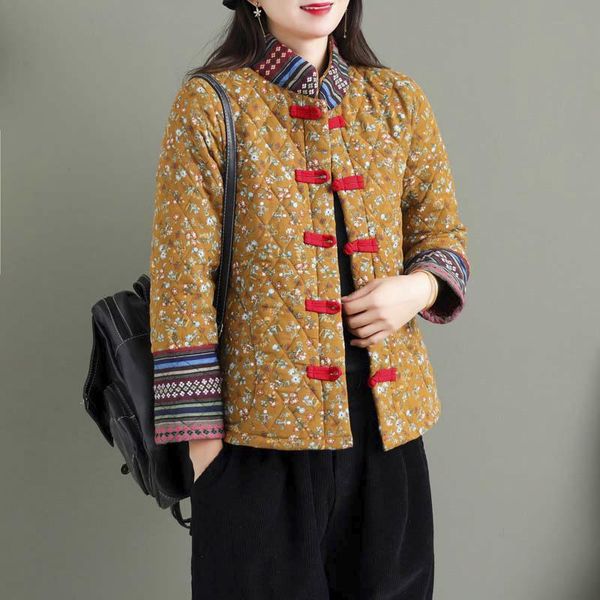 ethnic clothing 2021 winter ladies loose jacket hanfu female traditional chinese style clothes for women vintage button cotton coat, Red
ethnic clothing 2021 winter ladies loose jacket hanfu female traditional chinese style clothes for women vintage button cotton coat, Red